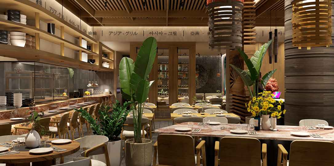 KITANA Asia Grill: паназиатская кухня и японская робата на Большой Грузинской