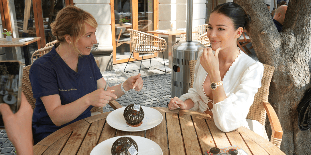 Специальный десерт и коктейль от Софии Никитчук в ресторане «АИСТ»